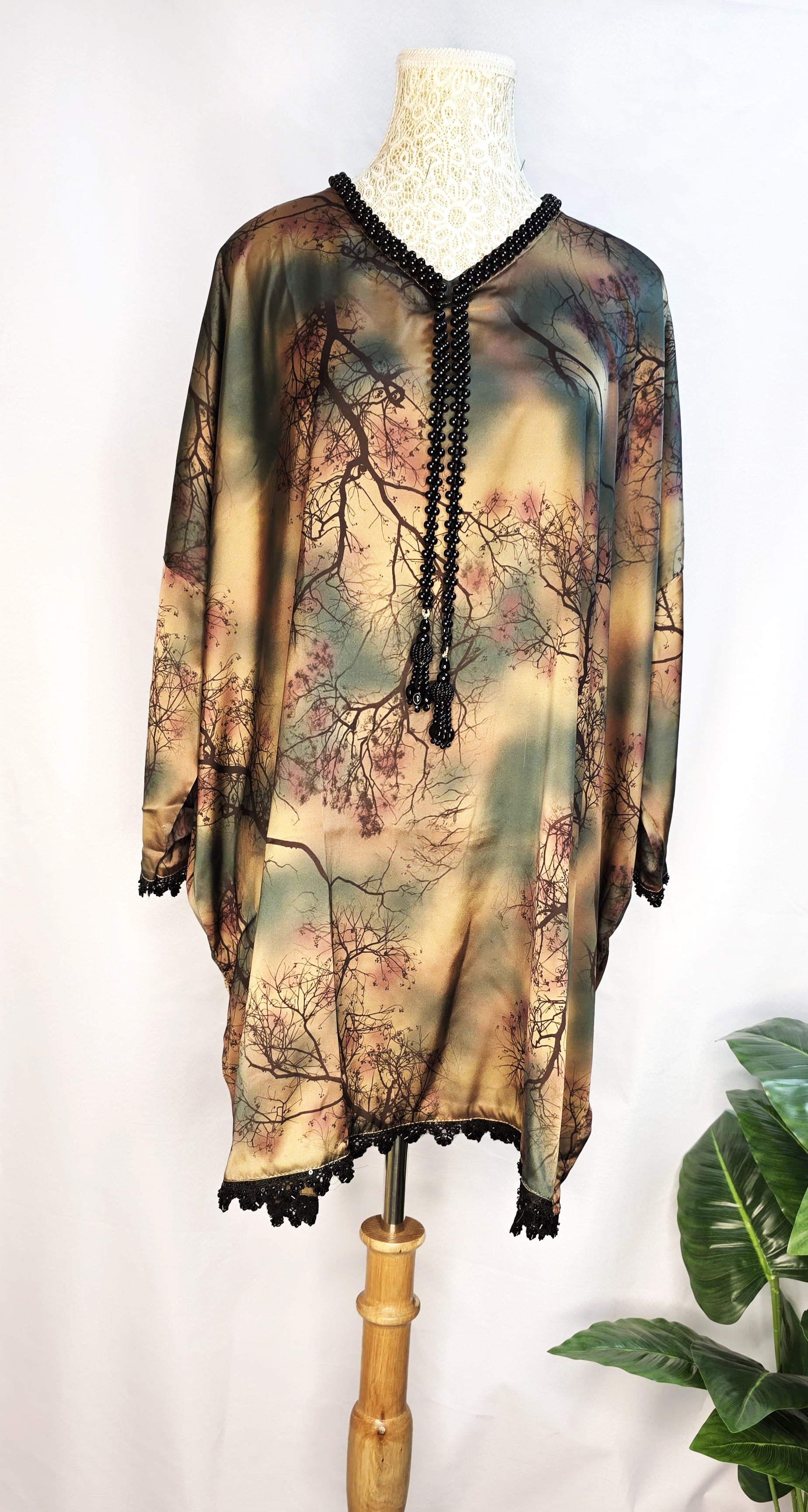 Whispers of Autumn – Pure Japanese Silk Co-Ord Set