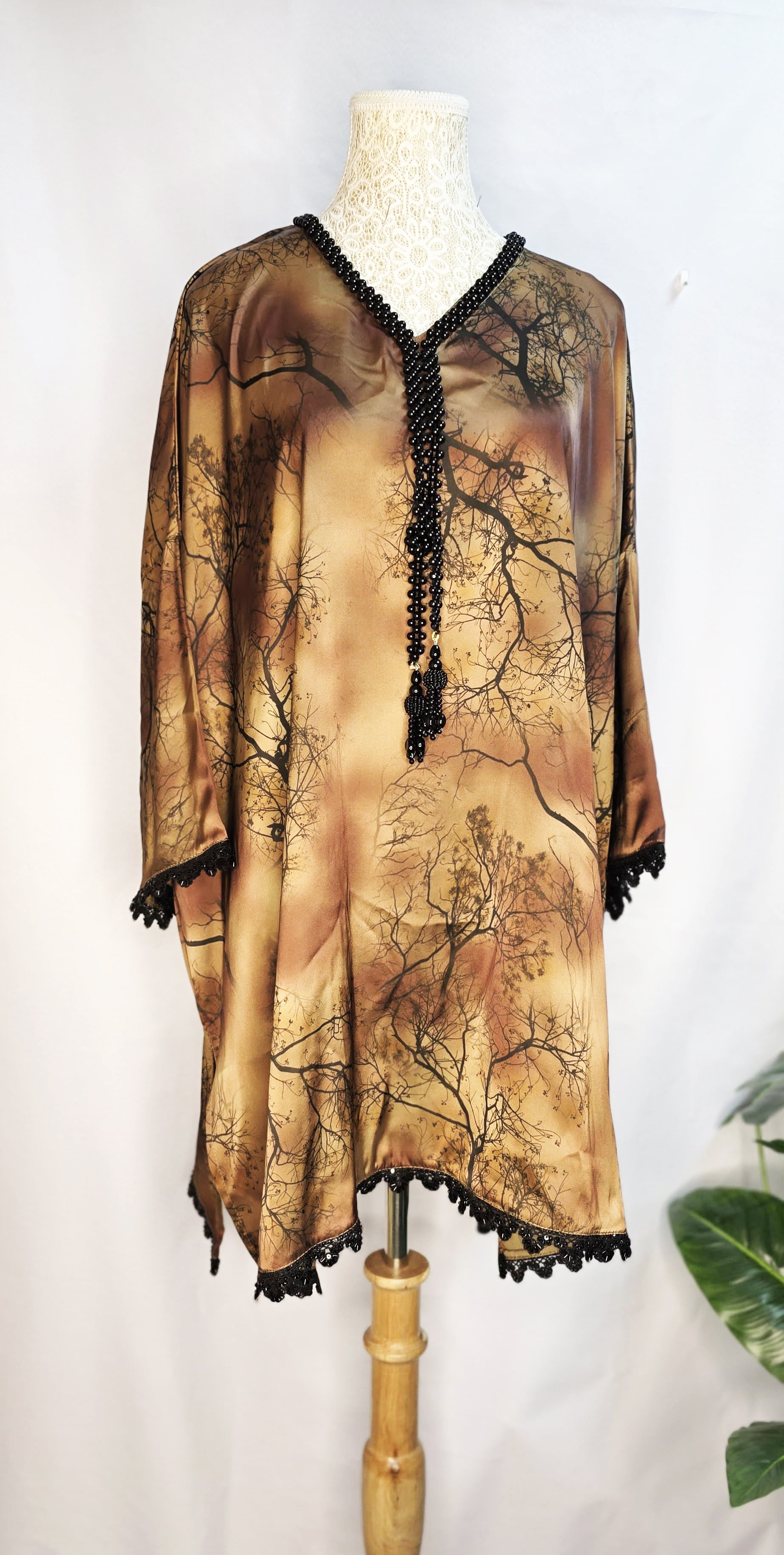 Whispers of Autumn – Pure Japanese Silk Co-Ord Set
