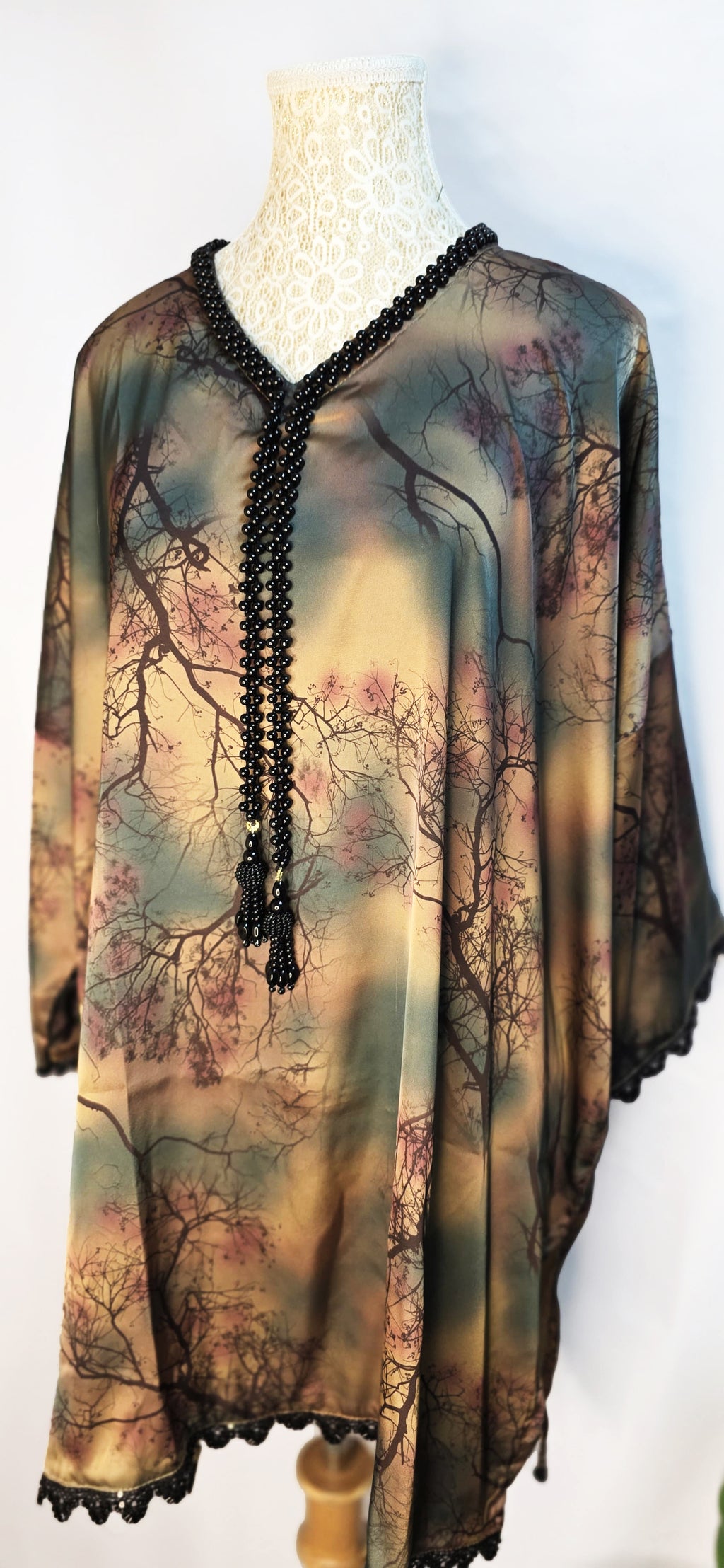 Whispers of Autumn – Pure Japanese Silk Co-Ord Set